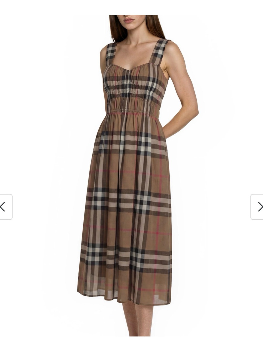 Burberry Delilah Check Dress
